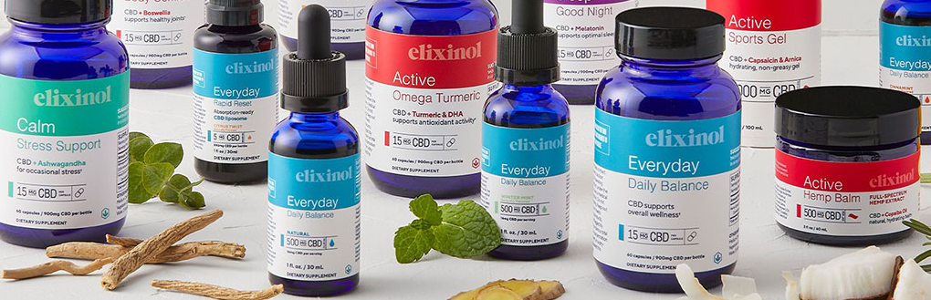Elixinol Coupons and Promo Codes Banner